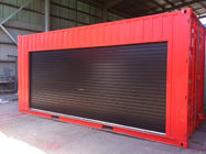 Weld Steel Flat Pack Container Fast Built Thermal Insulation Wind Proofing