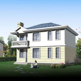 European Style Luxury Light Steel Structure House by Prefab Home Kits