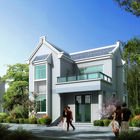 Modular Single Storey Light Steel Villa House Assembly For Family Living