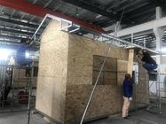 Windows And Fans LED Lights Garbage Sorting Prefab Tiny Homes